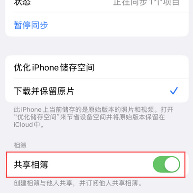 宁乡苹果手机维修分享在iPhone上找不到共享相簿怎么办